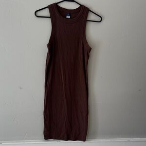 Old Navy Cocoa Ribbed Knit Top